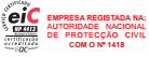 Empresa registada na autoridade nacional de proteção cível com o numero 1418